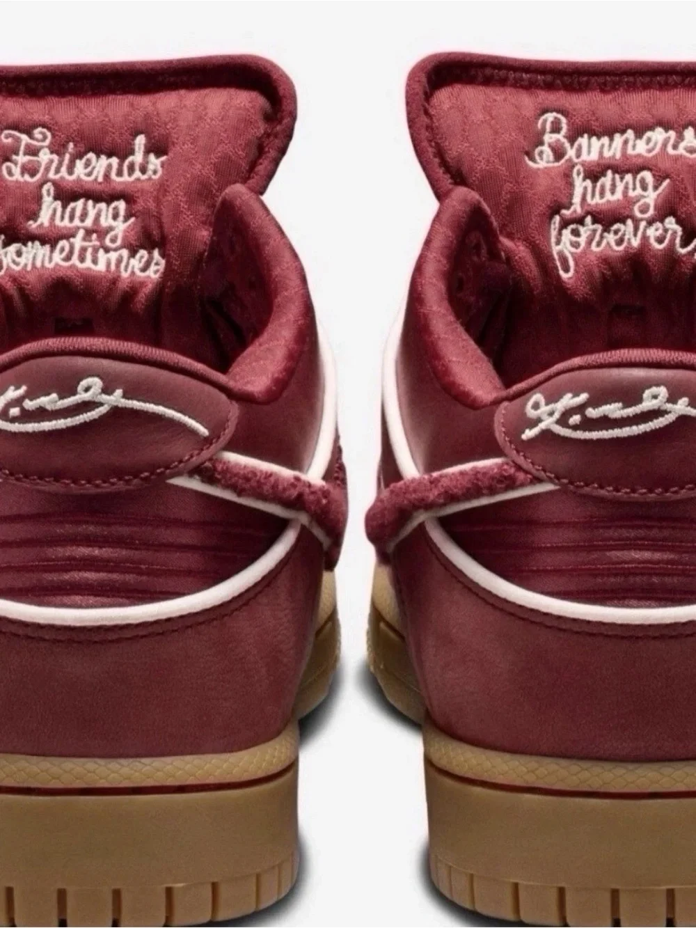 Nike Dunk Low Protro Maroon with Gum Sole